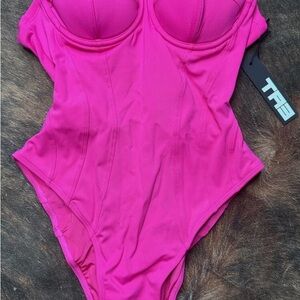 TA3 Vibrant Pink Swimsuit